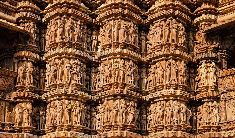 Famous Sculpture of Khajuraho Temples