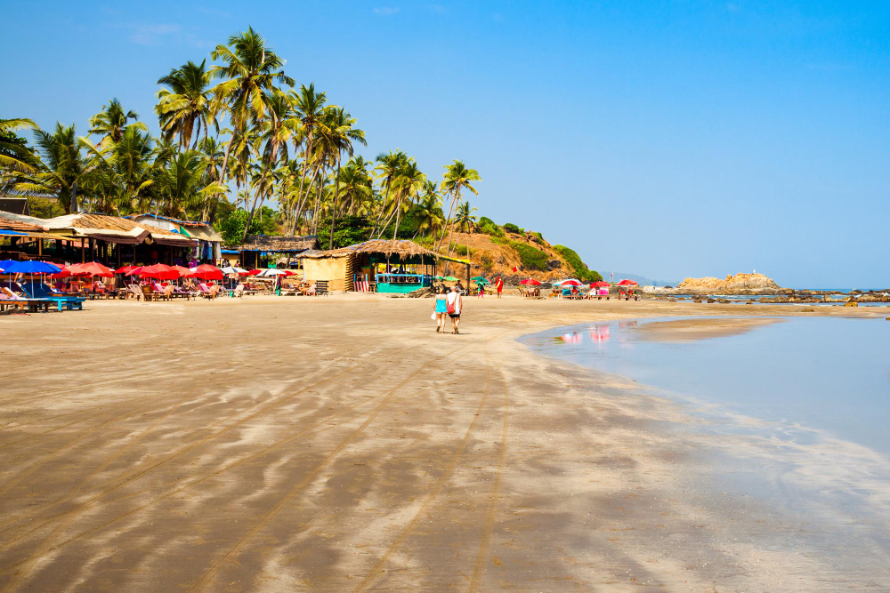 Vagator Ozran Beach North Goa